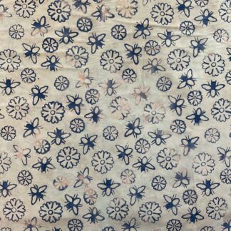 Watercolor Daisies BT23242-281 (Caribbean Shale)